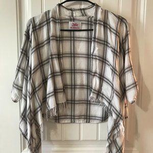 Adorable Girls Justice Plaid Cardigan